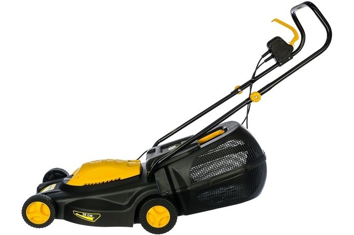 Эл.газонокосилка HUTER ELM-1400P, 1,4 кВт, ширина кошения 38 см, высота кош. 28-55 мм, травосб.40л.