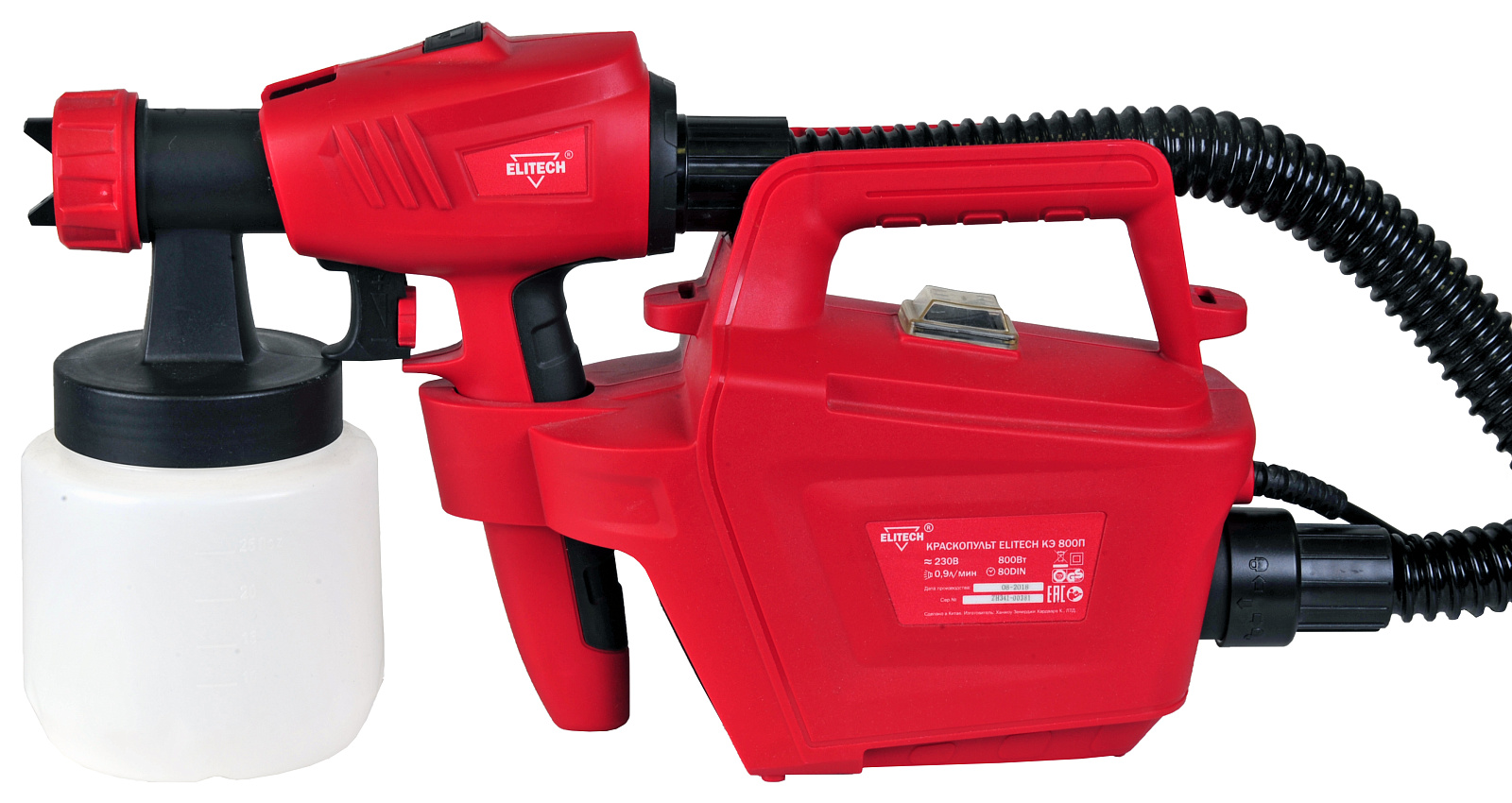 ELITECH КЭ 800П  Краскопульт электрический