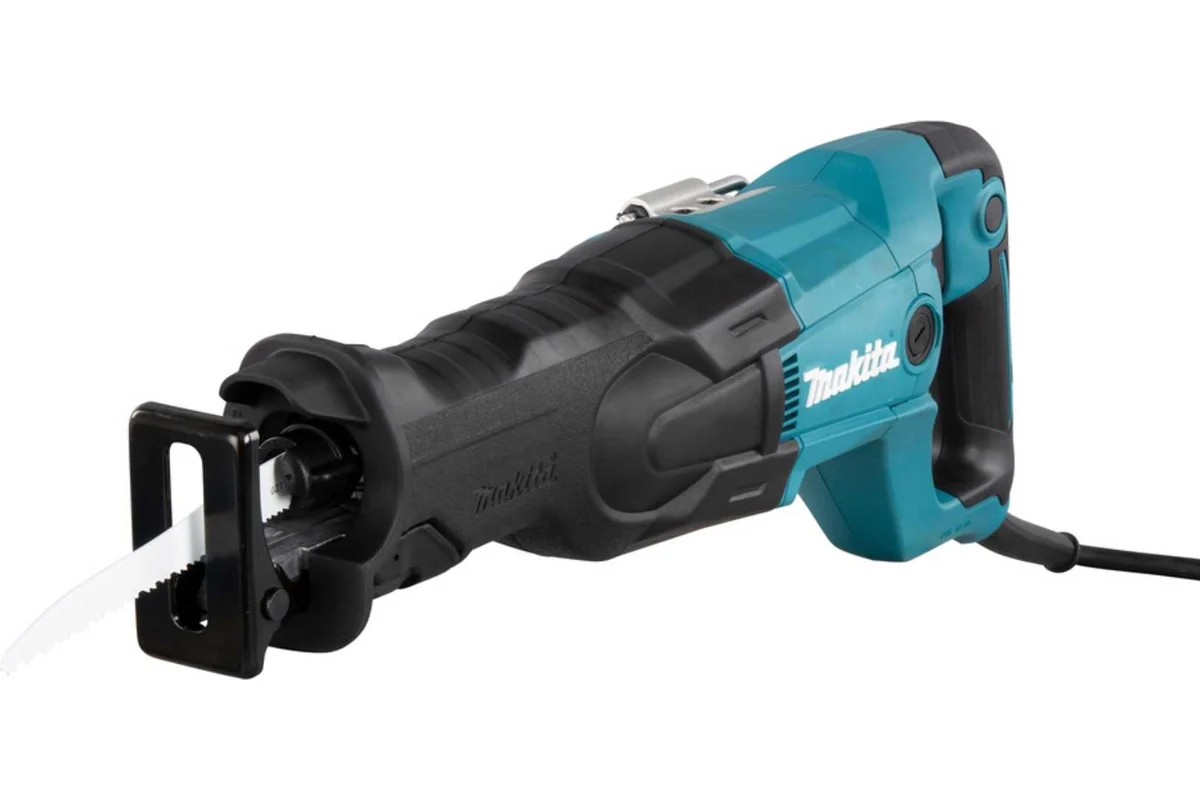 Makita Пила сабельная JR3061T, 1250Вт., 0-3000об/мин., ход 32мм, рез 255мм, рег. обкейс