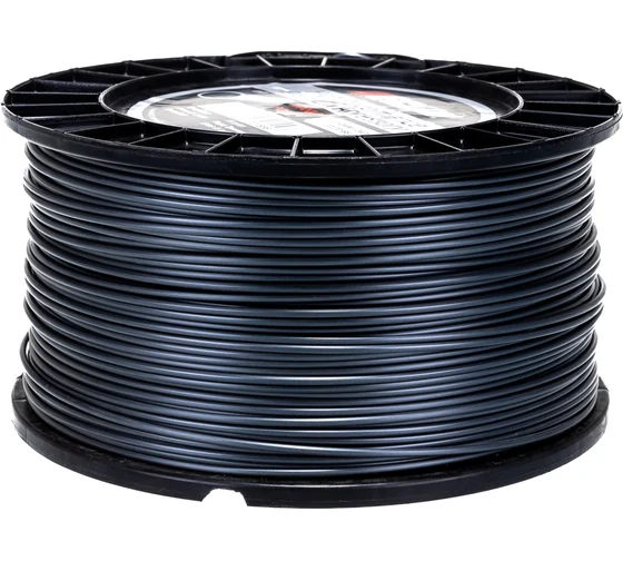 Леска 2,5мм х 243м ECHO Titanium Power Line, профиль круглый 