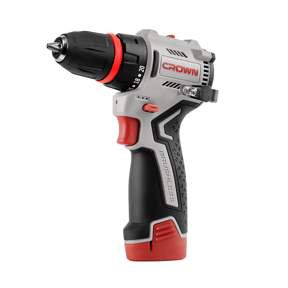 Аккумуляторная дрель-шуруповерт CROWN CT21129HQX-2 BMC