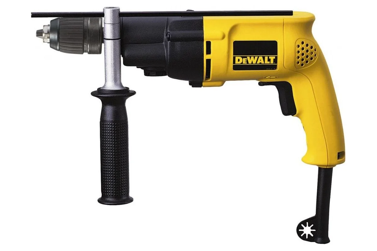 Дрель ударная DeWalt  D 21721 K,  650Вт,БЗП-13мм,0-1100\0-2600об\м,2.1кг,чем