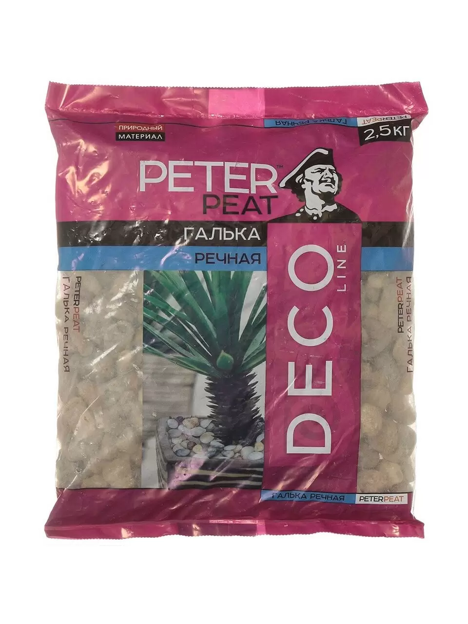 Галька речная Peter Peat  Д-03-2,5