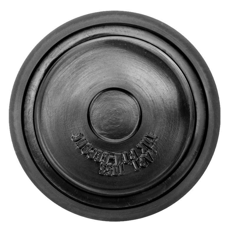 Резиновая опора для подкатного домкрата универсальная, D=72 mm, d=50, H=35 mm// Matrix