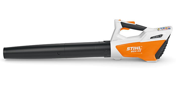 Аккум. воздуходувка STIHL BGA 45 серия D, аккум. Li-Ion 18В, 420м3/ч, 44м/с, нагнетание 5Н, 2.0кг