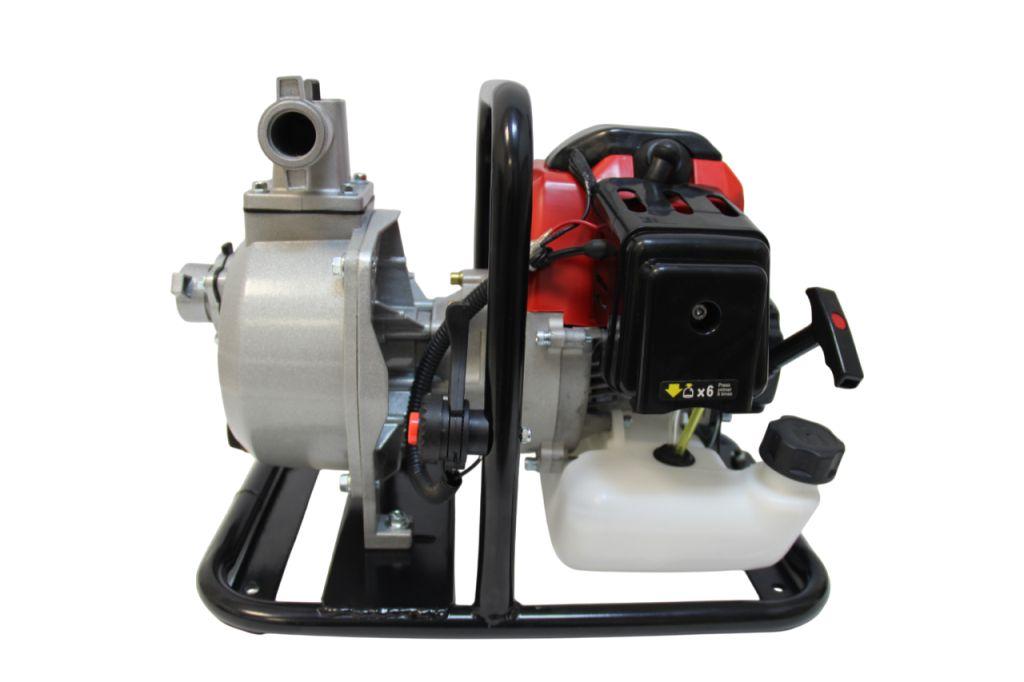 Мотопомпа ТИГР MP-26C, 2х-тактн. дв.,51.7см³, 1.65кВт/2.24 л/с,8/30м, 166л/мин, 8.65кг, 1"