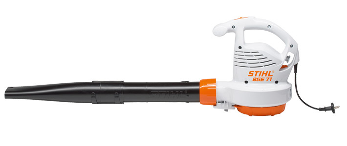 Воздуходувка электр. STIHL BGE 71, 1.1 кВт, 485м3/ч, 70 м/с, 3кг