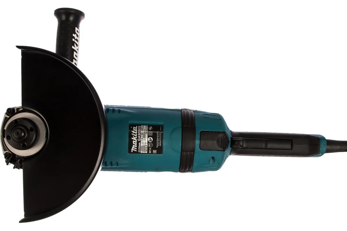 Makita Углошлиф.машина GA 9030SF01,  ф.230 мм, 2,4 кВт, 6600 об/мин.плавный пуск