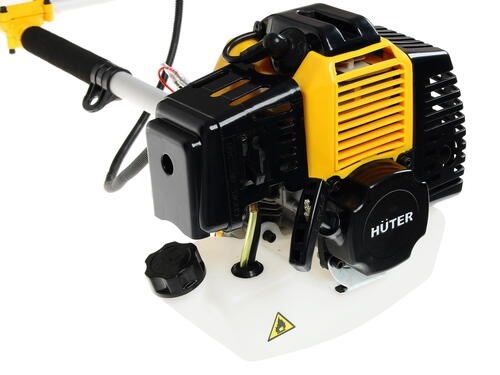 Бензотриммер HUTER GGT-1500S 2х-тактн., 1,5 кВт,2 л/с, прям.разборная штанга, вело-руль, нож/леска