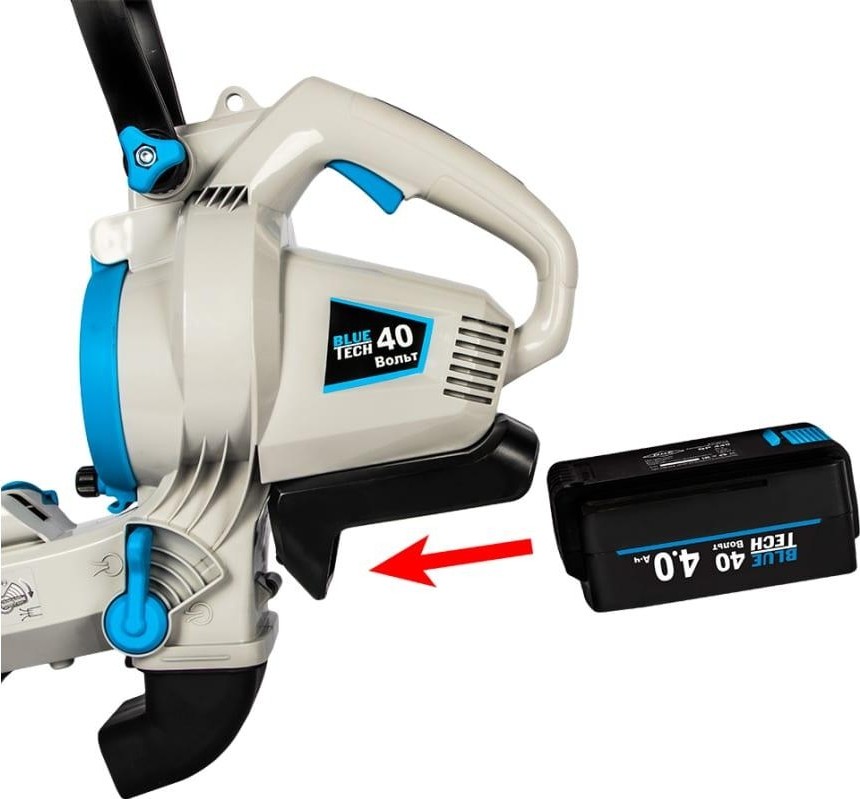 Воздуходув аккум. DDE BlueTech VBB 2740 обдув 270 м³/ч,всас-е 590 м³/ч,без ЗУ и АКБ