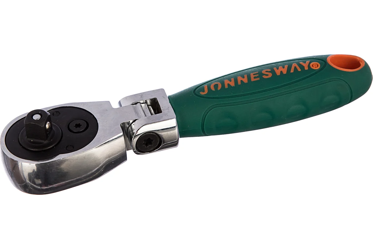 Трещотка короткая с шарниром, 36 зубцов, 1/4 DR, 125 мм, Jonnesway R4202