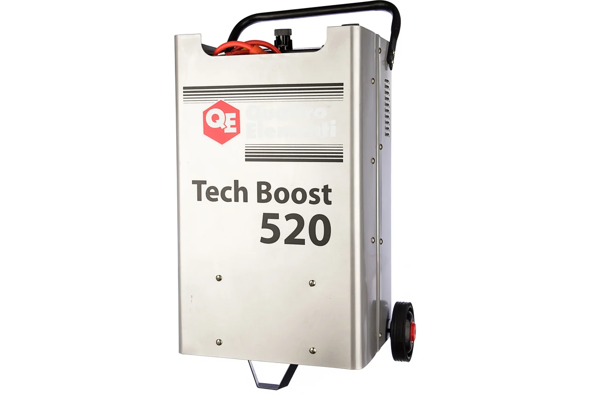 Пуско-зарядное устройство QUATTRO ELEMENTI Tech Boost 520 ( 12 / 24 Вольт, заряд до 75А, пуск до 450