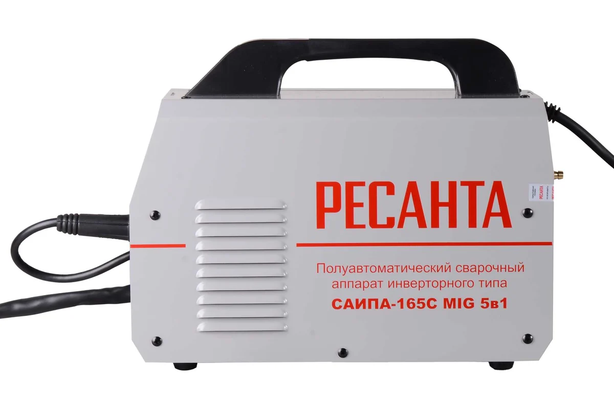РЕСАНТА Сварочный аппарат инверторный полуавтомат САИПА-165С, 165А, MIG-MAG/MMA