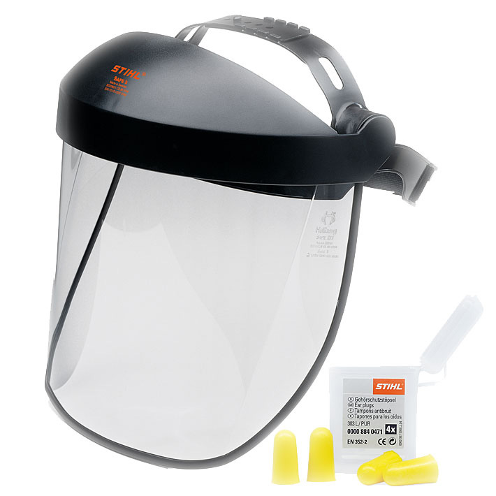 STIHL Защита лица с пластиковым щитком и берушами
