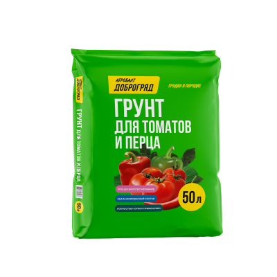"Агробалт" ДОБРОГРЯД Грунт для томатов и перца 50л (48)