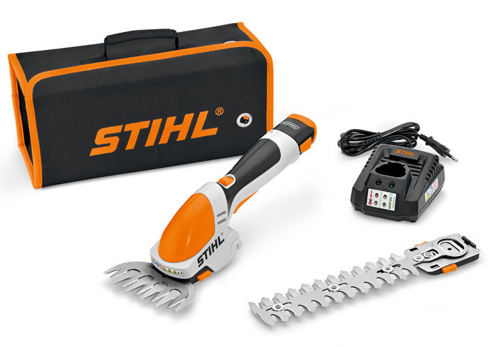Аккум. ножницы STIHL НSA 25, аккум. Li-Ion 10,8В, рез 17 см, время раб. до 110мин.