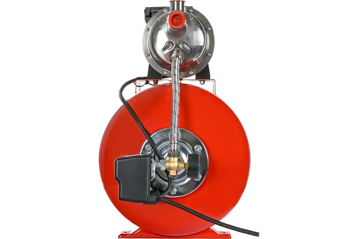 Насосная станция QUATTRO ELEMENTI Automatico 1001 Inox 50 L (1000 Вт, 3600 л/ч, для чистой, 40 м, 14