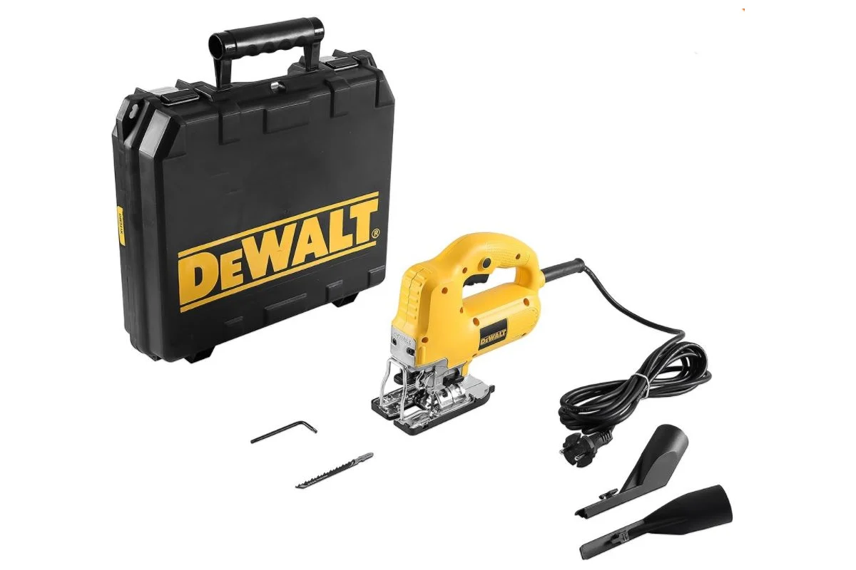 Лобзик эл. DW 341К DeWalt, 550Вт, глубина пропила 85мм, кейс