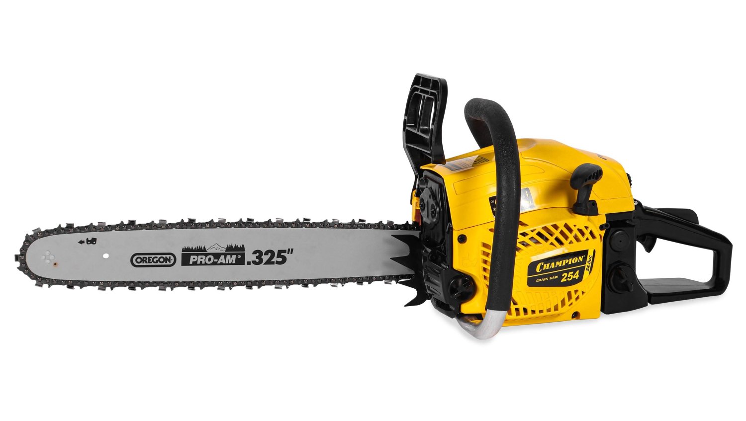 Бензопила CHAMPION 254-18", (0,325"-1,5- 72 (2,5 кВт, 5,1кг) легкий старт