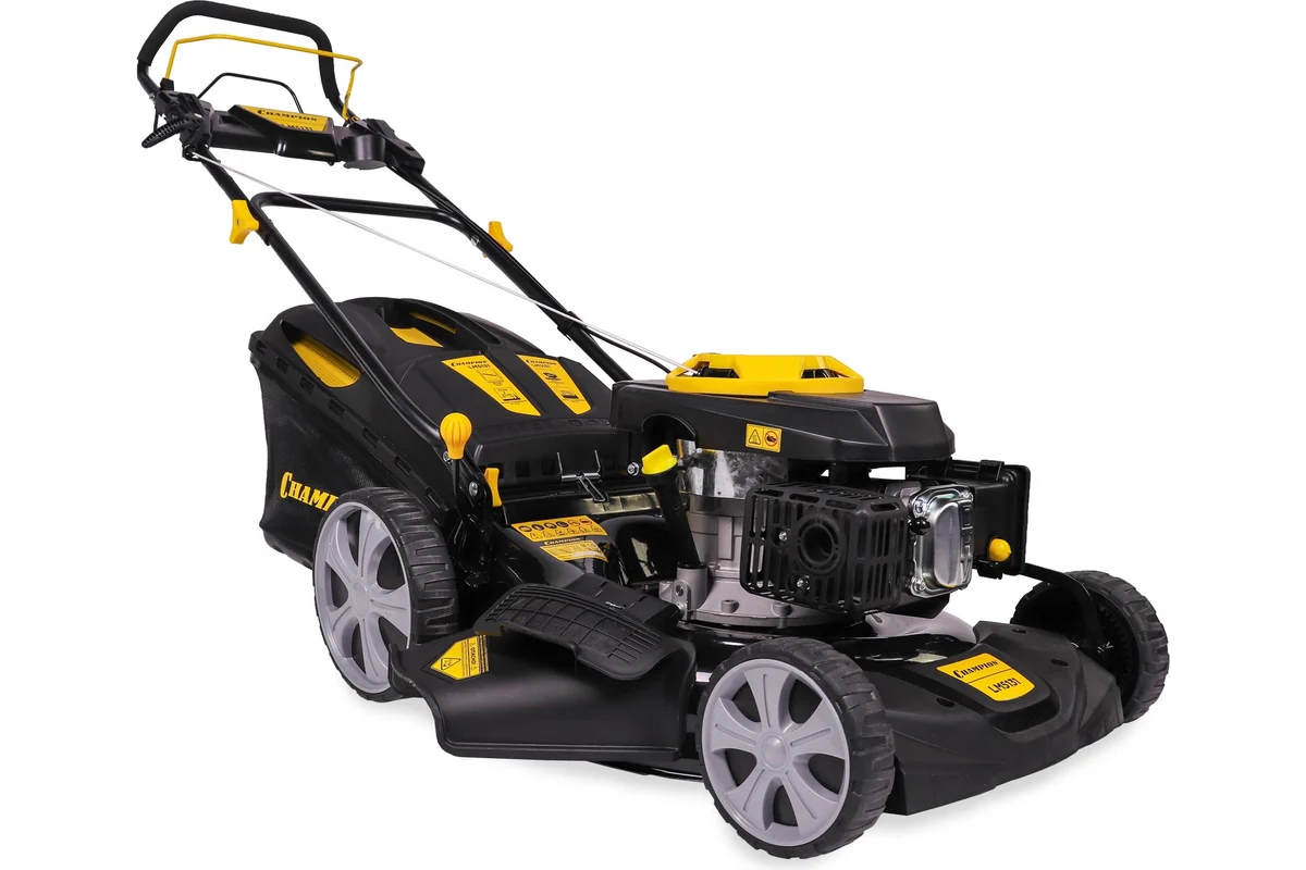 Газонокосилка CHAMPION LM5131 3.0кВт,привод 500мм.60л 33кг, 3в1