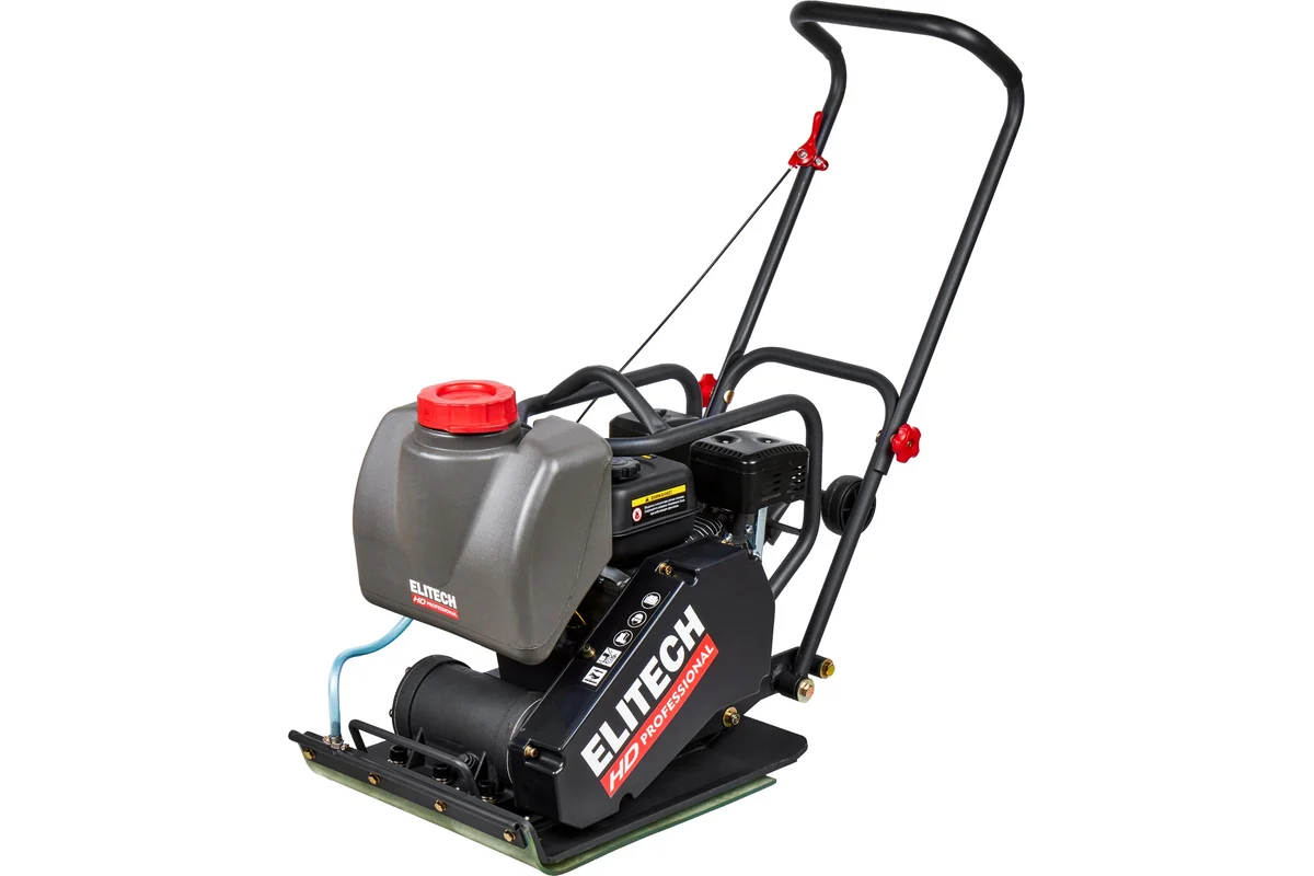ELITECH HD VPT 90T Плита вибротрамбовочная,90кг,6.5л\с,600х420мм,13.2кН,30см,15м\мин,346м2\ч