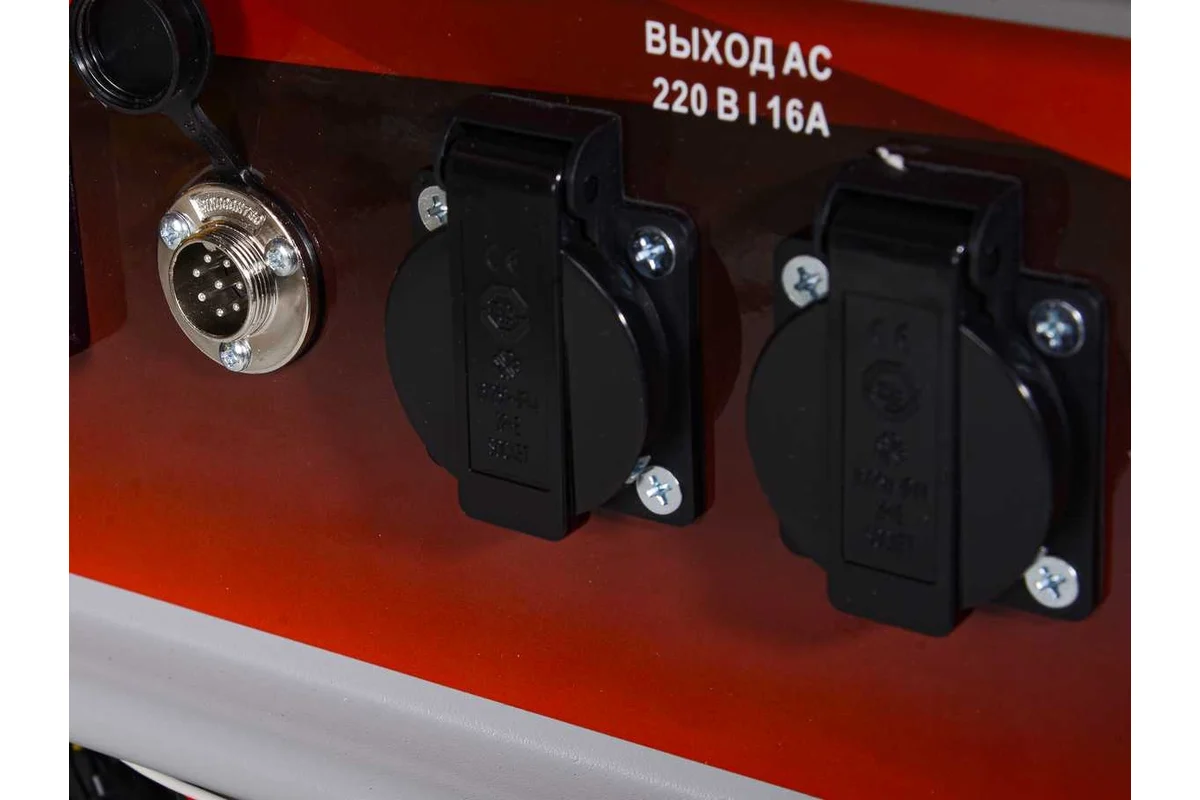 Электрогенератор Ресанта БГ 6500Э бензин АИ-92,ном.мощ 5кВт,макс.мощн.5,5кВт,220В,бак-22л.,69,8 кг.