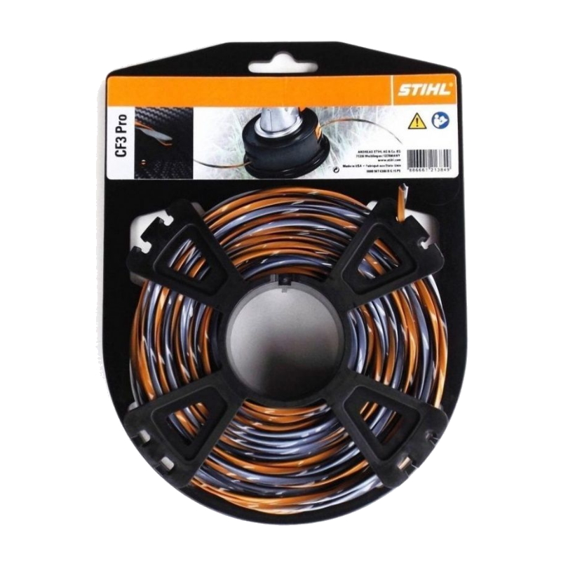 Струна триммерная STIHL CF3 Pro Ø2,7мм*53м 3К крест