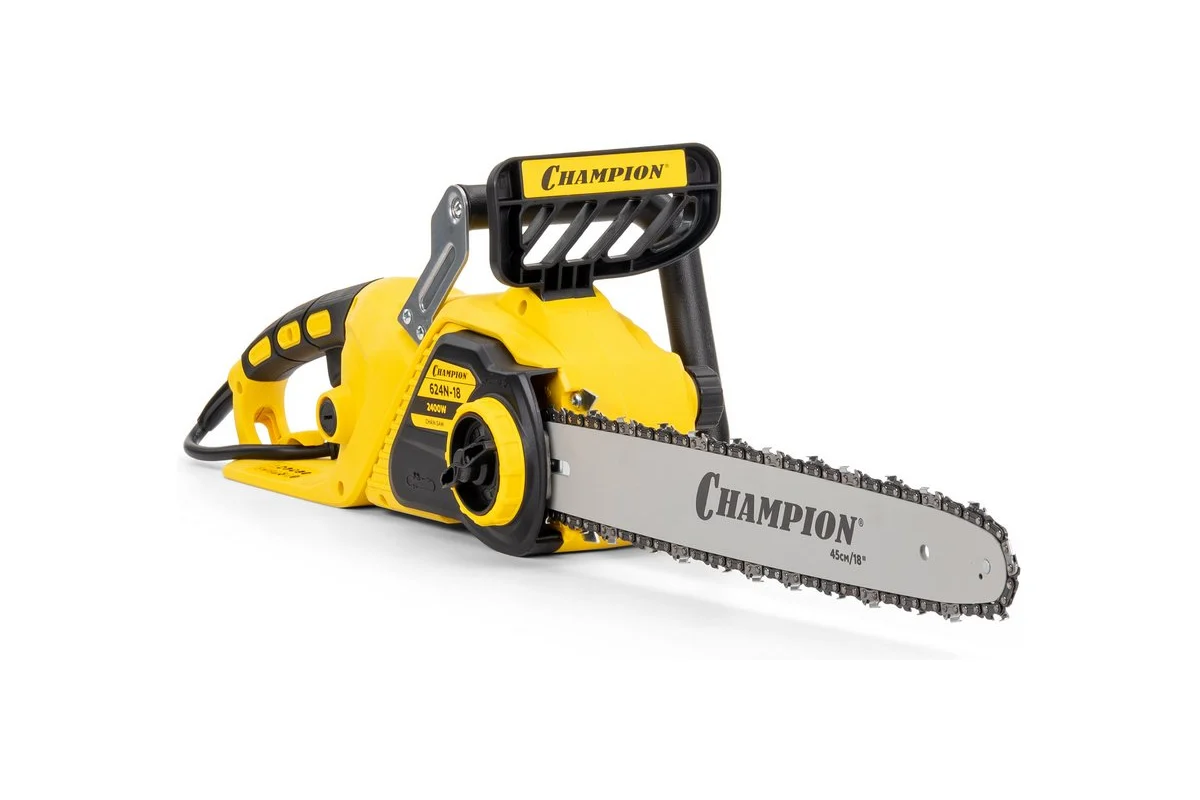 Электропила CHAMPION 624N-18" 3/8-1,3-62 2кВт 5.1кг