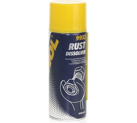 Очиститель ржавчины "MANNOL" RUST DISSOLVER 450мл.