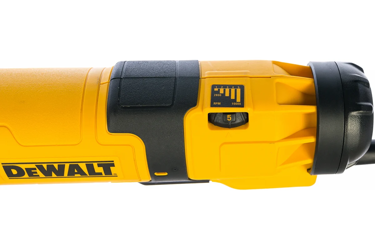 Углошлиф.машина DeWalt  DWE 4257, ф.125мм,1,5 кВт,2800-10000об/мин,антивибр. рукоятка, сист. пылеу