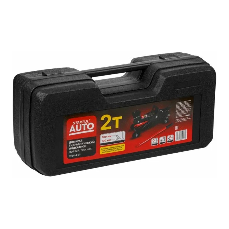 Домкрат подкатной 2т h300 STARTUL AUTO (ST8014-03)