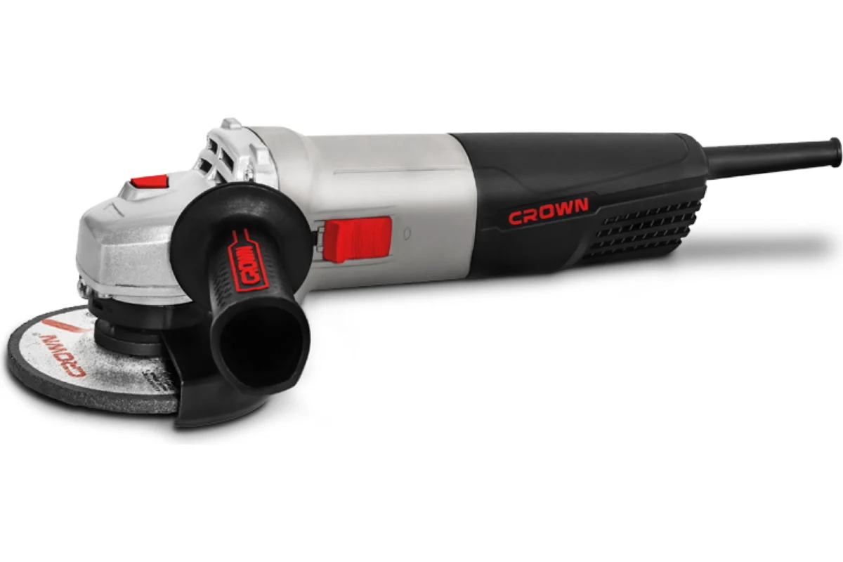 Угловая шлифовальная машина CROWN CT13502-125V, Ø125 мм, 1010 Вт, 4000-11000 об/мин
