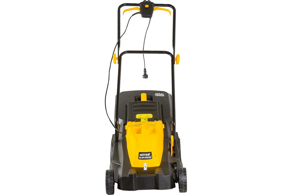 Эл.газонокосилка HUTER ELM-2000P, 2.0 кВт, ширина кошения 43 см, высота кош.15-50 мм.