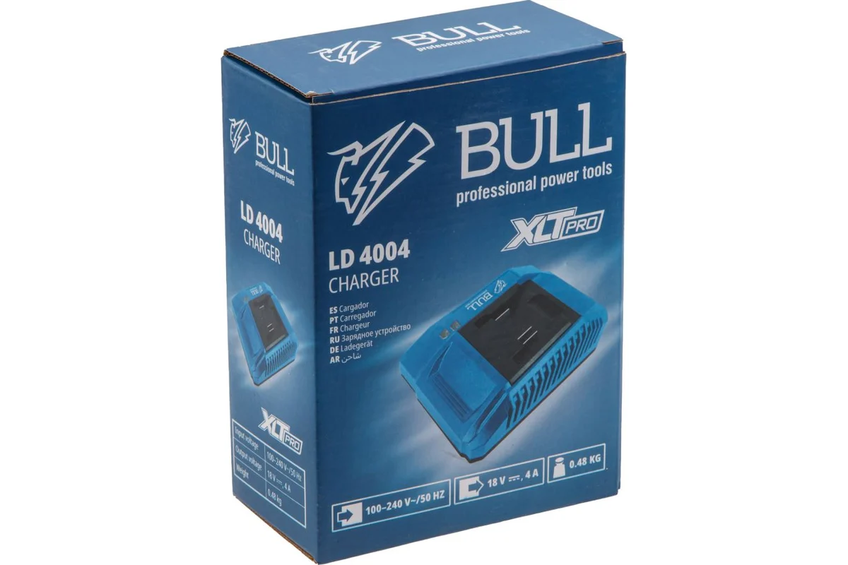 Зарядное устройство BULL LD 4004 1 слот, 4 А XLTpro
