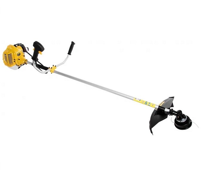Бензотриммер HUTER GGT-2500T 2х-тактн., 2.5кВт,3,3 л/с, прям. не разб.штанга, вело-руль, нож/леска