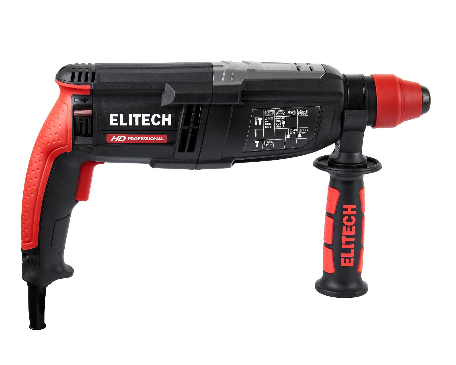 ELITECH RH 0928RE (E2205.027.01) Перфоратор,SDS+,AVC,900Вт,3реж,3.2Дж,0-4000у\м,3.2кг,чем,патрон,ада
