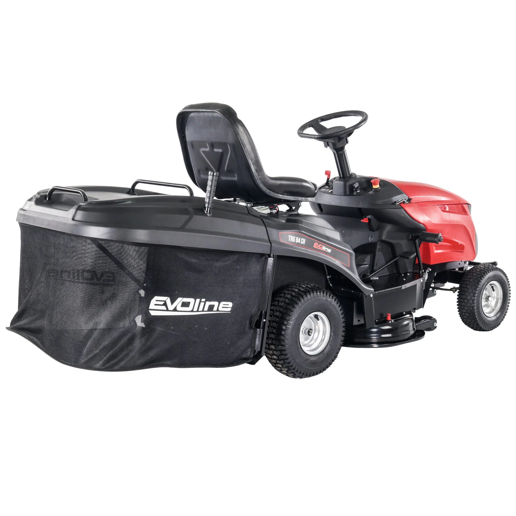 Газонокосилка с сиденьем (трактор) EVOline TRG 84 CH (дв. Zongshen, 15л/с, шир. кош 84см, 5уровн.)
