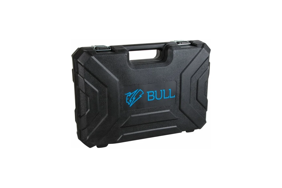Перфоратор BULL BH 2802 в чем. 850 Вт, 3.2 Дж, 28 мм, 4 реж. + 2 зубила, 3 сверла, БЗП в комплекте