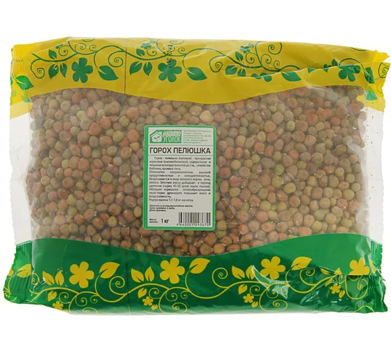 Горох Пелюшка 1 кг Зеленый уголок 