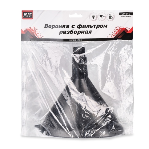 Воронка с фильтром "3в1" (горловина 210х135 мм, длина 430 мм) AVS OF-210