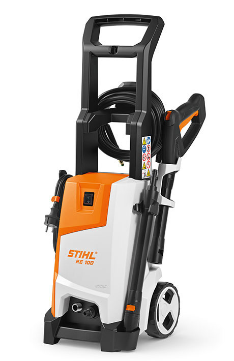 Мойка высокого давления STIHL RE 100 1.7кВт, 120бар, 440л/ч, шланг 6м, шнур 5м, 16.5кг