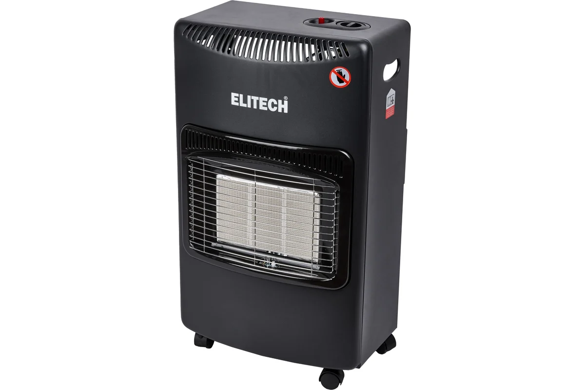 ELITECH Печка газовая ТП4 ГИ, тепловое излучение 4.1кВт, расход-0.29кг\ч,пьезоподжиг