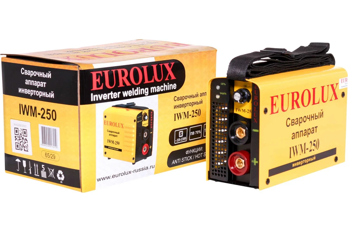 Сварочный аппарат инверторный IWM250 Eurolux