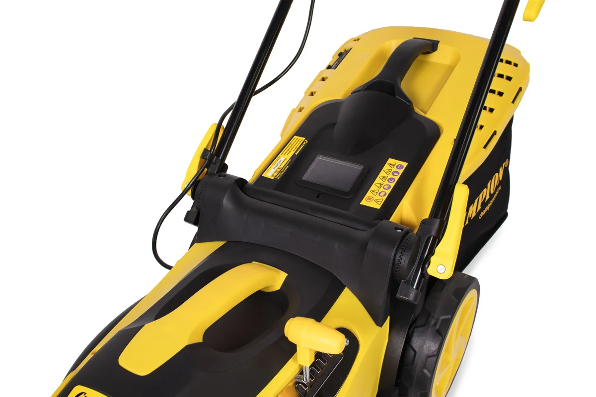 Газонокосилка электр. CHAMPION EM3815, 1,6кВт, выс. скаш. 20 - 70 мм,ширина скаш.380мм 11,5кг