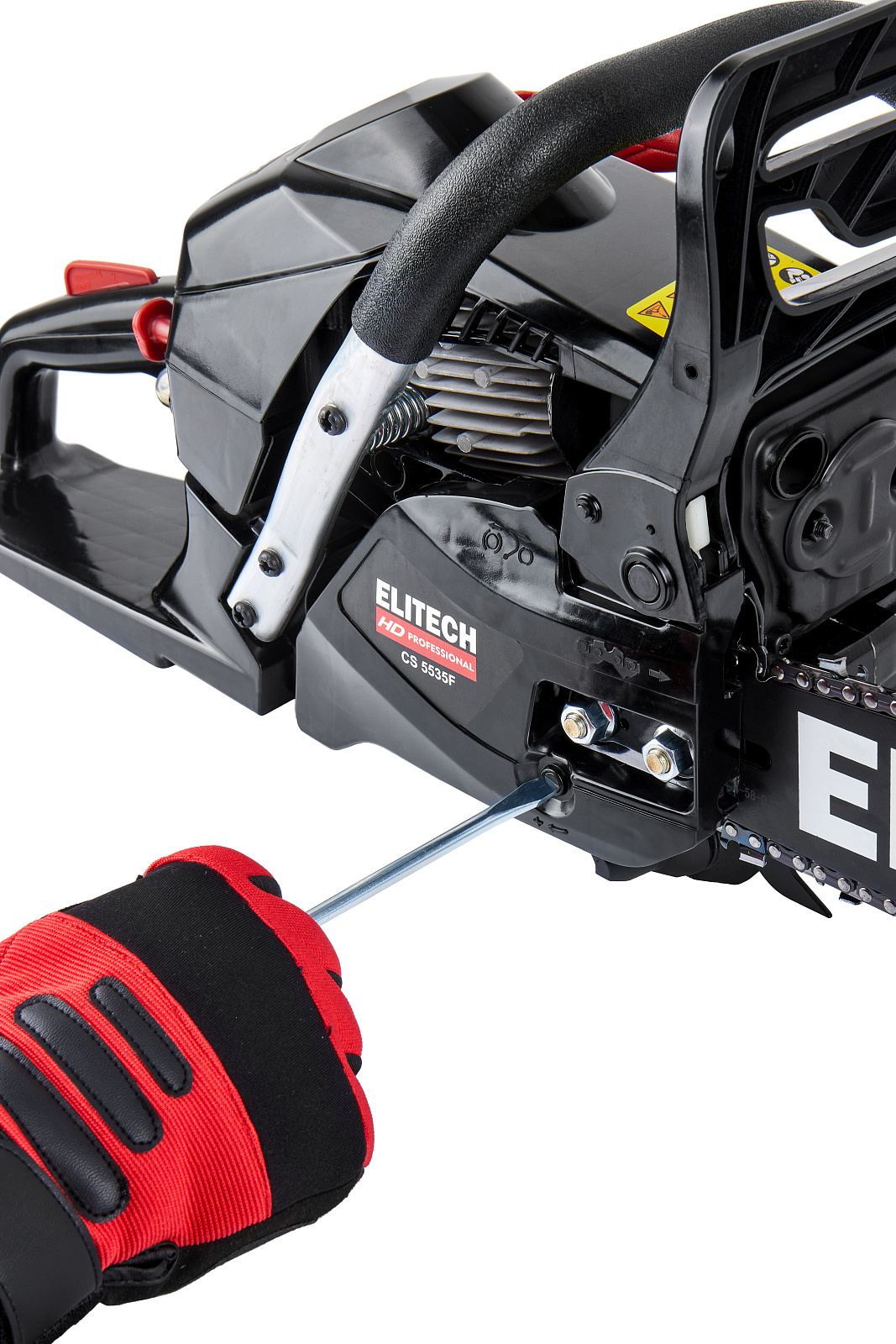 ELITECH HD CS 5535F (E1611.006.00)Бензопила,54.5см3,2.6кВт\3.5л.с.,шина38см,0.325",1,5, 5,2кг