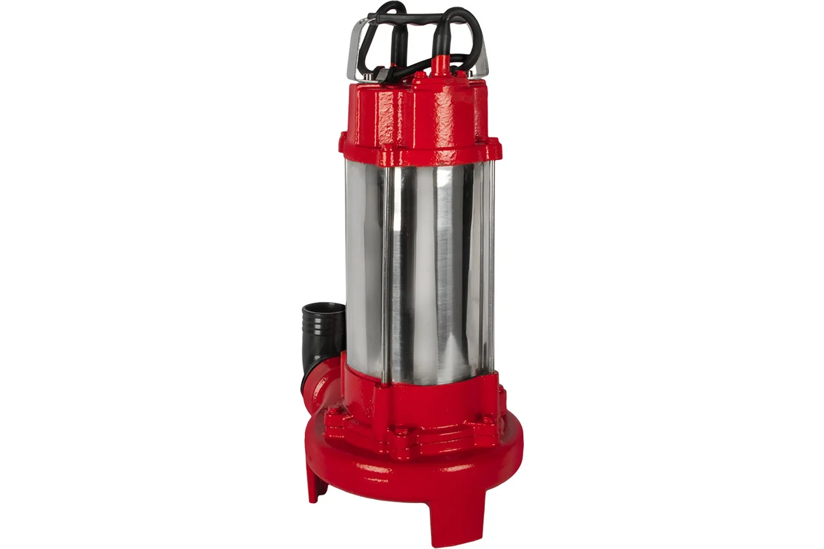 Фекальный насос QUATTRO ELEMENTI Sewage 1700F Ci-Cut (1700 Вт, 28000 л/ч, грязевой,16 м, 21 кг,чугун