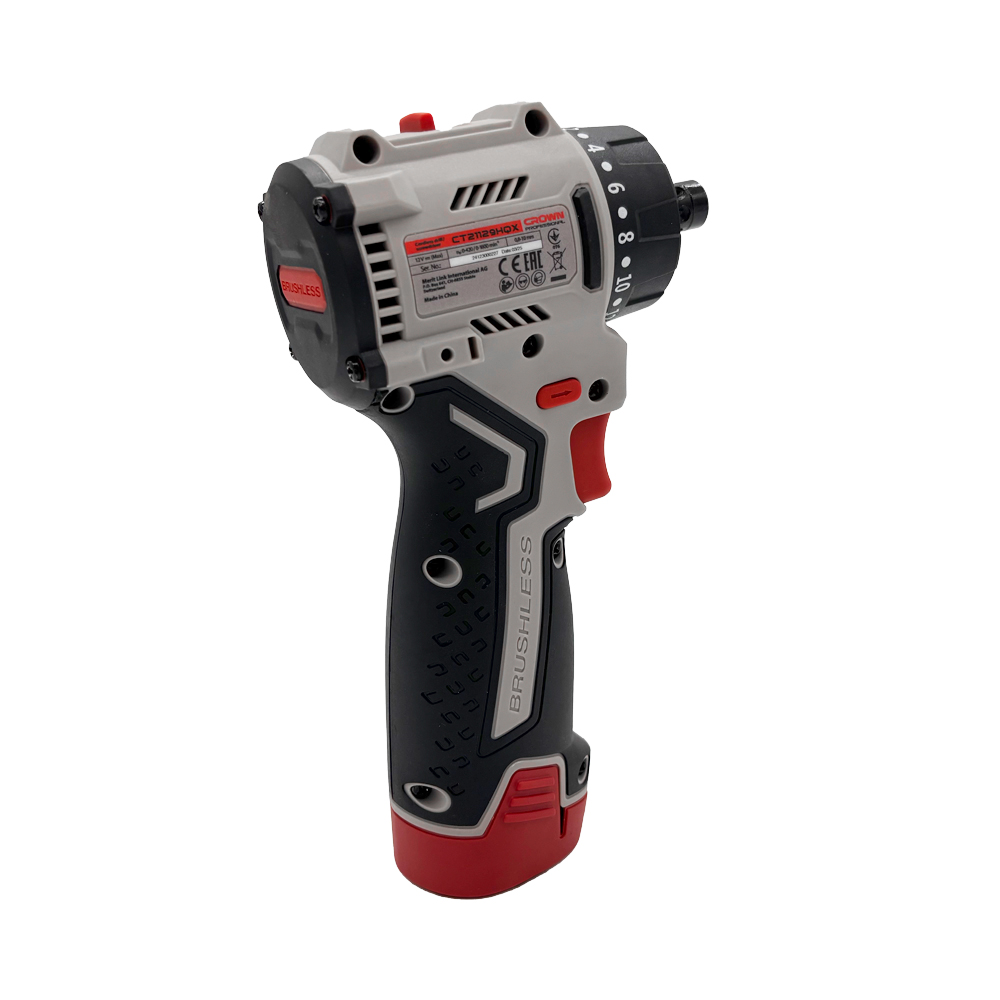 Аккумуляторная дрель-шуруповерт CROWN CT21129HQX-2 BMC