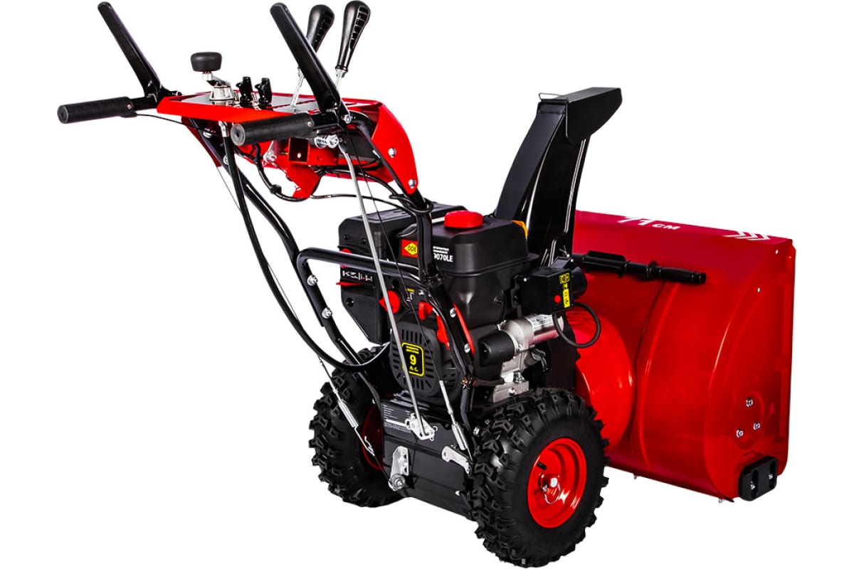 Снегоуборщик бензиновый DDE ST9070LE(двиг Loncin 9л.с,захват 28'' 6 вперёд/2 назад 14"кол,эл.старт)