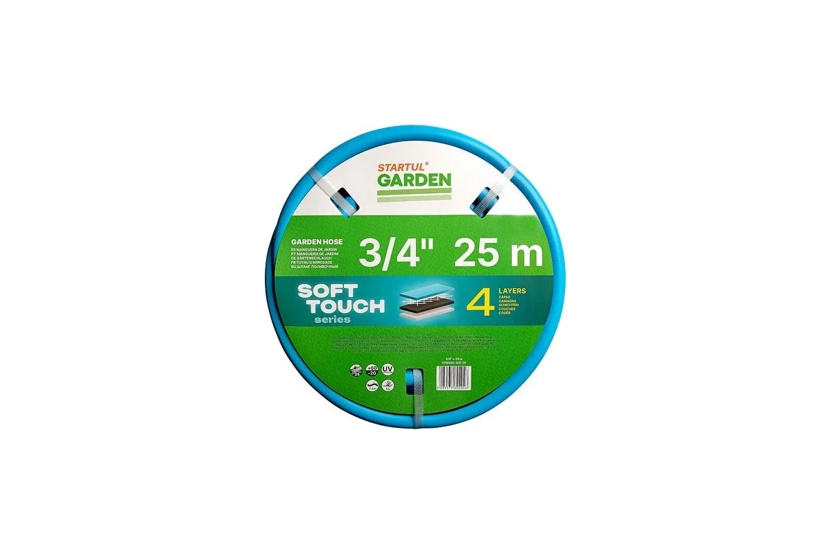 Шланг поливочный 3/4" 25м STARTUL GARDEN SOFT TOUCH (ST6040-3/4-25)