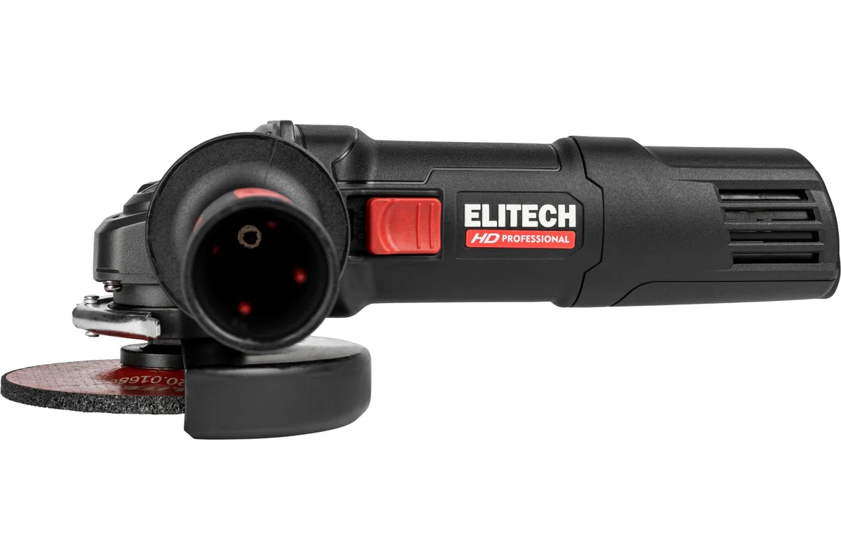 ELITECH AG 1012 (E2213.047.00) УШМ,ф125мм,1010Вт,11000об/мин,2.1кг,кор,QUICK-FIX,быстр.кожух,пл.п